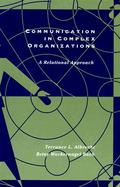 Communication in Complex Organizations: A Relational Perspective cover