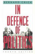 In Defense of Politics cover