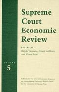 Supreme Court Economic Review (volume5) cover