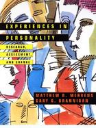 Experiences in Personality Research, Assessment, and Change cover