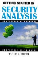 Getting Started in Security Analysis cover
