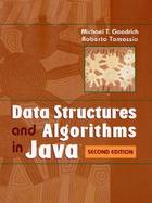 Data Structures and Algorithms in Java cover
