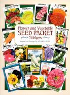 Flower and Vegetable Seed Packet Stickers cover