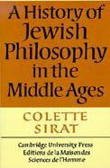 A History of Jewish Philosophy in the Middle Ages cover