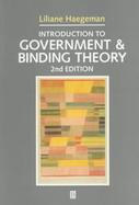 Introduction to Government and Binding Theory, 2nd Edition cover