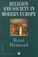 Religion and Society in Modern Europe cover