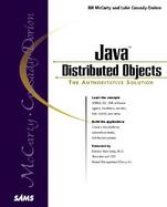 Java Distributed Objects with CDROM cover