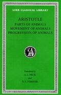 Aristotle Parts of Animals, Movement of Animals, Progression of Animals (volume12) cover
