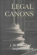 Legal Canons cover