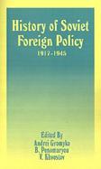 History of Soviet Foreign Policy cover