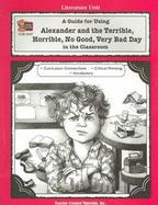 Alexander and the Terrible, Horrible, No Good, Very Bad Day: Literature Unit cover
