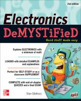 Electronics Demystified, Second Edition cover