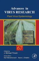 Plant Virus Epidemiology cover