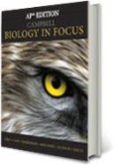 Campbell Biology In Focus AP Edition 1e 2014 with Mastering Biology - AP Student Edition (HS Binding) with Student Media CD cover