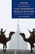 A Dictionary of Contemporary World History From 1900 to the Present cover