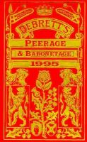 Debrett's Peerage and Baronetage, 1995 cover