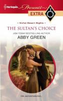 The Sultan's Choice cover