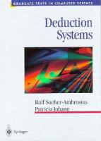 Deduction Systems cover