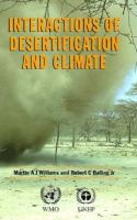Interactions of Desertification and Climate cover