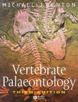 Vertebrate Palaeontology cover