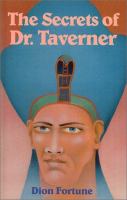 The Secrets of Dr. Taverner cover