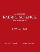 Fabric Science Swatch Kit cover