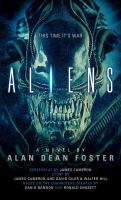 Aliens: the Official Movie Novelization cover