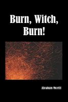 Burn Witch Burn! cover