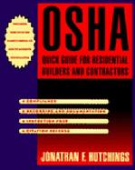 OSHA Quick Guide for Residential Builders and Contractors with Disk cover
