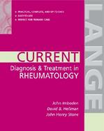 Current Rheumatology Diagnosis & Treatment cover