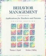 Behavior Management: Applications for Teachers and Parents cover