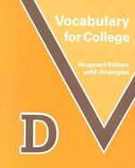 Vocabulary for College Vanguard Edition With Analogies cover