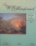 The West Transformed A History of Western Civilization cover