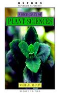 Dictionary of Plant Science cover