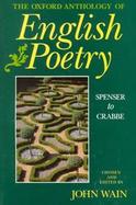 The Oxford Anthology of English Poetry cover