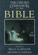 The Oxford Companion to the Bible cover