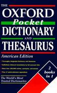 The Pocket Oxford Dictionary and Thesaurus: American Edition cover