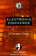 Electronic Commerce A Manager's Guide cover