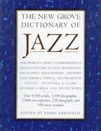 The New Grove Dictionary of Jazz cover