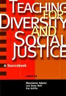 Teaching for Diversity and Social Justice A Sourcebook for Teachers and Trainers cover