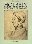 Holbein Portrait Drawings 44 Plates cover