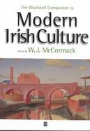 The Blackwell Companion to Modern Irish Culture cover