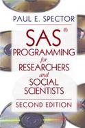 Sas Programming for Researchers and Social Scientists cover