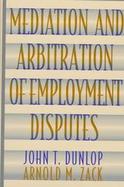 Mediation and Arbitration of Employment Disputes cover