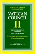 Vatican Council II Constitutions, Decrees, Declarations cover