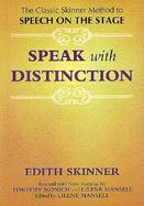 Speak With Distinction cover