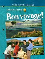 Bon voyage! Level 1A Audio Activities Booklet cover