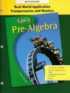 Glencoe Pre-Algebra: Real-World Application Transparencies and Masters cover