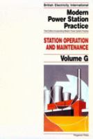 Station Operation and Maintenance (volumeG) cover