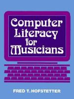 Computer Literacy for Musicians cover